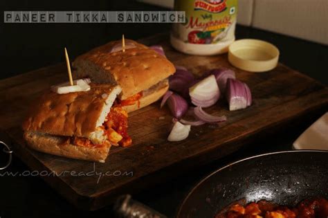 Paneer Tikka Sandwich