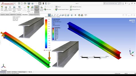 Lesson 13 Solidworks Simulation And Ansys Tutorial Normal Stress