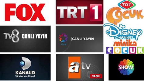 📺tv Kanalları 📺 En Popüler Türk Tv Kanalları Logoları 📺 Çocuklar İçin