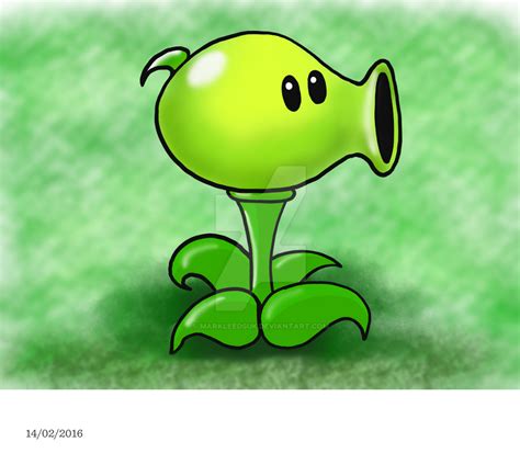 Pvz Peashooter By Markleedsuk On Deviantart