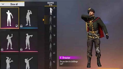 Emote Free Fire Terbaik Untuk Didapatkan Pada Update OB33