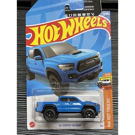 風火輪 HOT WHEELS 2020 TOYOTA TACOMA 蝦皮購物