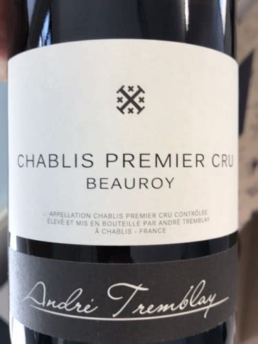 André Tremblay Chablis Premier Cru Beauroy Vivino US