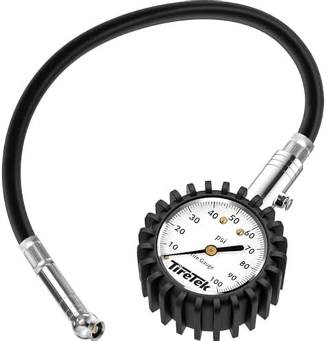 Tiretek Flexi Pro Tire Pressure Gauge Heavy Duty Best For Car