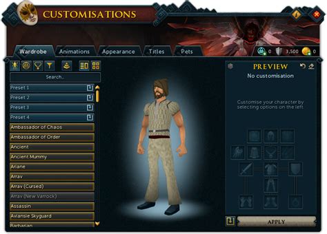 Customisation Runescape Wiki Fandom Powered By Wikia