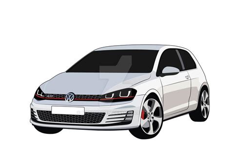 Volkswagen Golf Mk7 Gti By Normannen On Deviantart