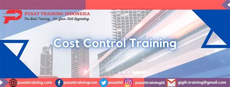 cost control training pusat training indonesia