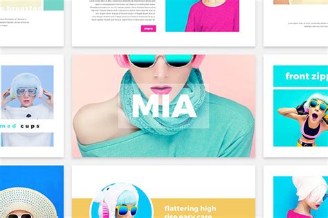 Cute Powerpoint Template Radea Imagesee