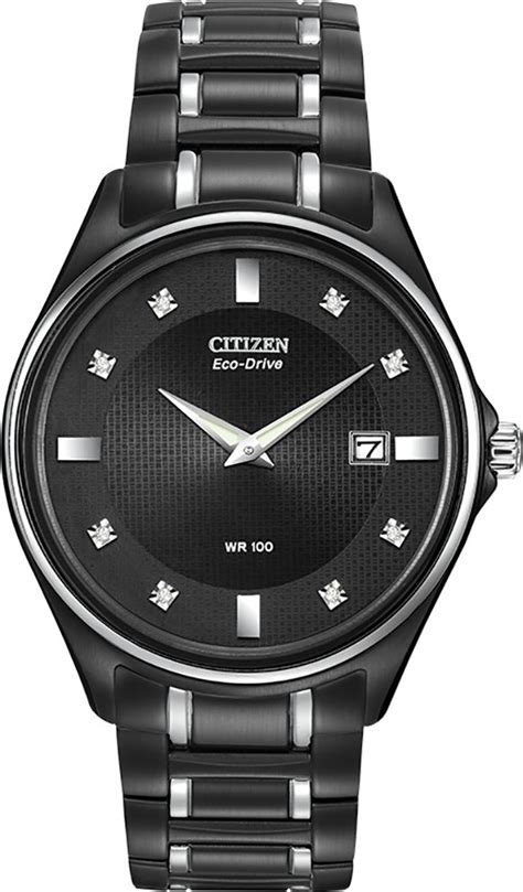 Citizen Au1054 54g Diamond Eco Drive Mens Watch 40mm