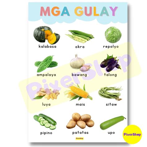 LAMINATED TAGALOG EDUCATIONAL CHARTS A4 SIZE FAST SHIPOUT | Shopee