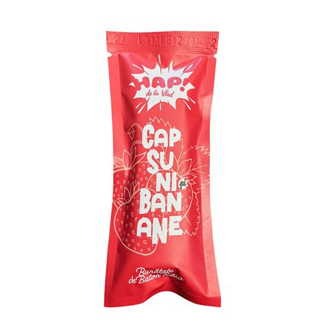 Baton Raw Vegan Cu Capsuni Si Banane G Hap De La Vlad Farmacia