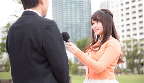 テレビの街頭インタビューのコツ ぺんくり