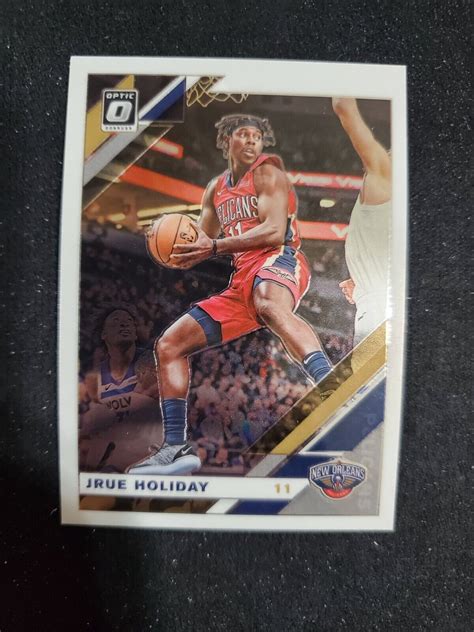 2019 20 Donruss Optic Base 13 Jrue Holiday New Orleans Pelicans EBay