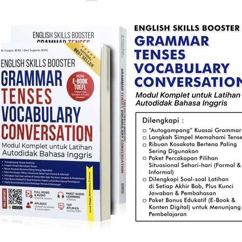 Jual Jp Buku Bahasa Inggris English Skills Booster Grammar