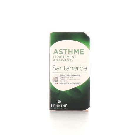 Lehning Santaherba Gouttes Asthme