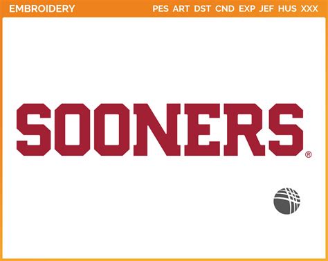 Oklahoma Sooners - Wordmark Logo (2018) - College Sports Embroidery ...