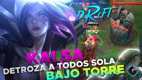 La Mejor Kaisa De Asia Juega Asi Build Y Runas Mas Rotas 😱 Lol Wild