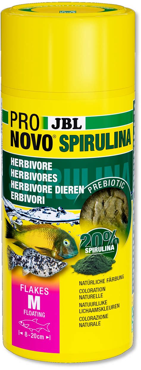 JBL ProNovo Spirulina Flakes M 250 ml nourriture en flocons à base de