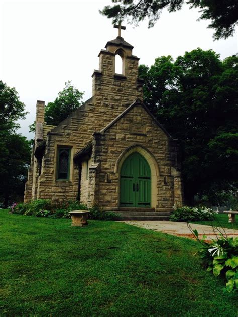 Pine Lake Cemetery Chapel In La Porte Indiana Abandoned Churches