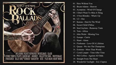 Acoustic Rock Ballads Greatest Hits Full Playlist Best Rock Acoustic