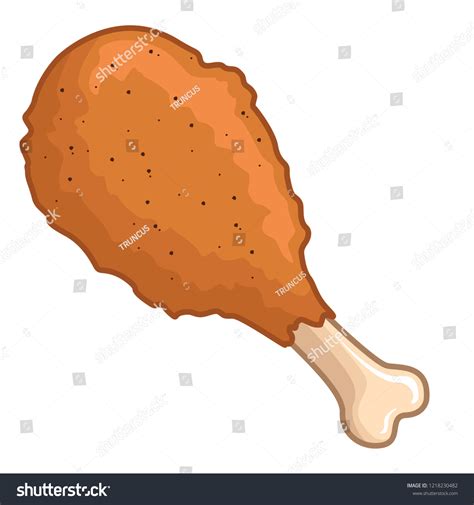 Chicken Drumstick Vector