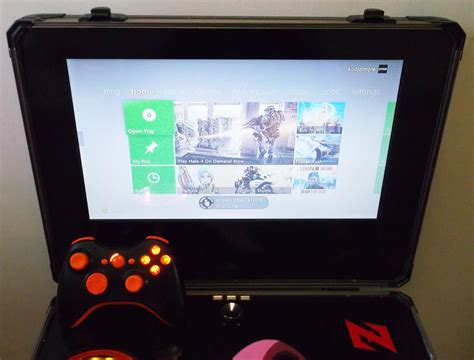 Custom Dragonball Z Xbox 360 Portable 3 By Evildan On Deviantart