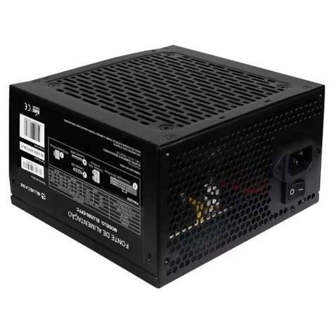 Fonte Atx 500w Real Bivolt AutomÁtica C Pfc Ativo Com Cabo ForÇa