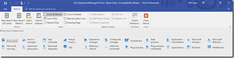 microsoft azure cloud  enterprise icon set visio