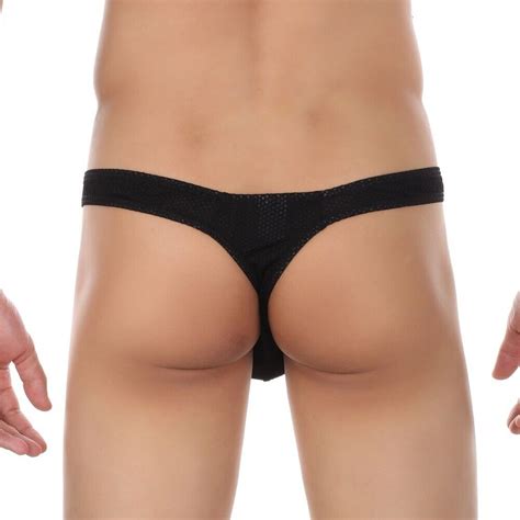 Sous V Tements Sexy Pour Hommes En Maille G Cordes De Taille Basse Et