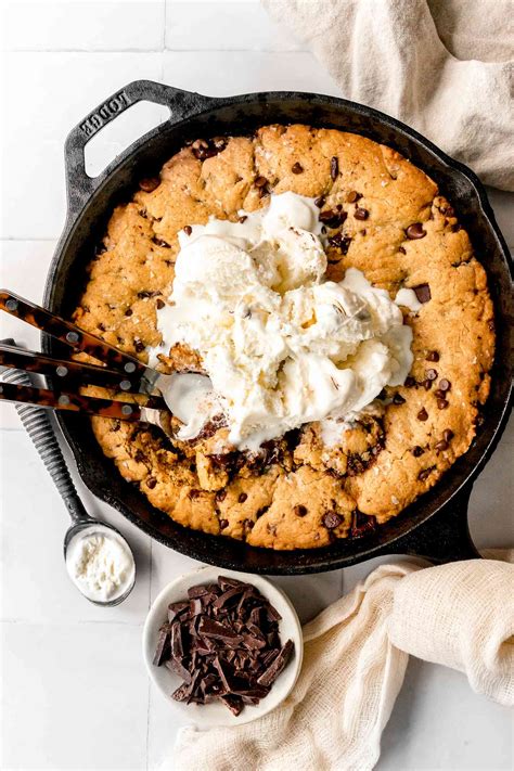 Skillet Chocolate Chip Cookie Recipe