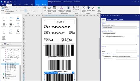 Design barcode labels in the Cloud | Loftware NiceLabel Cloud