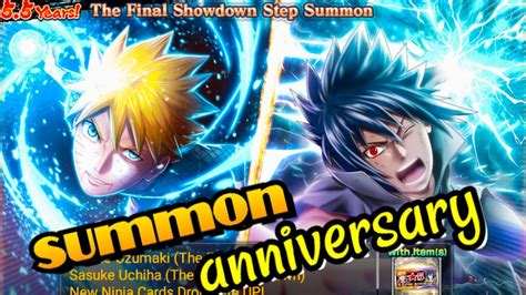 Summon Nxb Anniversary 55 Sasuke The Final Showdown And Naruto The Final