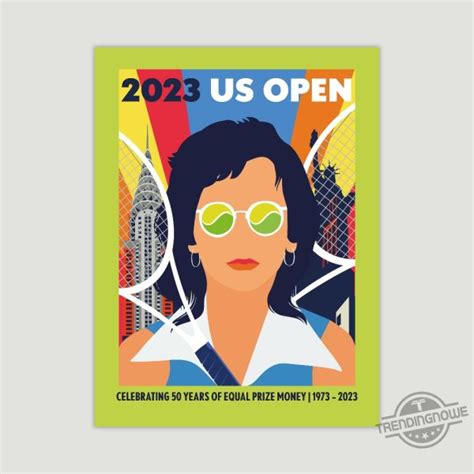 Us Open 2023 Theme Art Poster, Us Open 2023 Poster, Us Open Tennis Poster - Trendingnowe