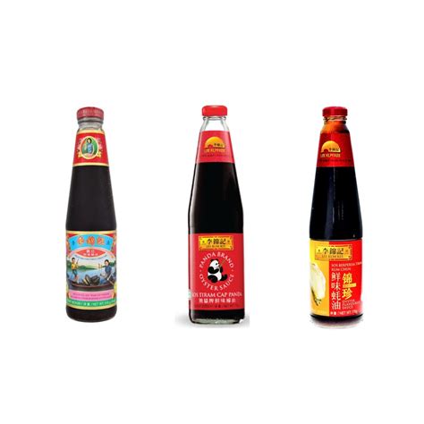 Lee Kum Kee Panda Brand Oyster Sauce Sos Tiram Premium Panda Kum Chun Shopee Malaysia