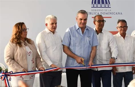 Presidente Abinader Inaugura Obras En Santiago