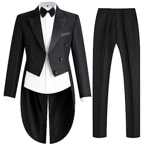 I Tested The Timeless Elegance Of A Black Tuxedo Jacket With Tails