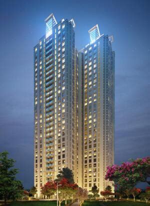 Bhk Apartment Flat For Sale In Sheth Vasant Lawns Majiwada Thane