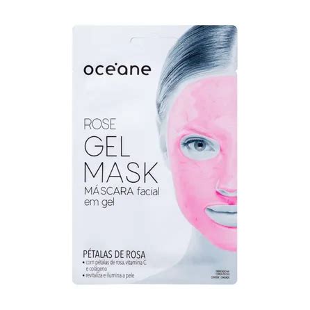 glam Máscara Facial Océane em Gel Pétalas de Rosas