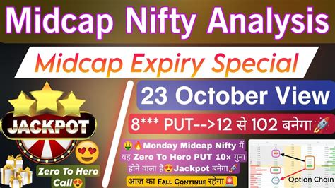 Midcap Nifty Expiry Day Strategy Bank Nifty Prediction For Tomorrow