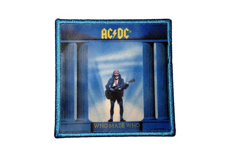 AC/DC - Who Made Who Album Cover Woven Patch