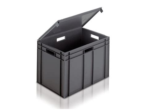 Hinged Lid Plastic Boxes Buy Euro Containers With Hinged Lid