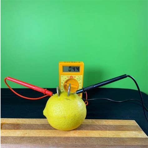 A Simple Lemon Battery Fizzics Education