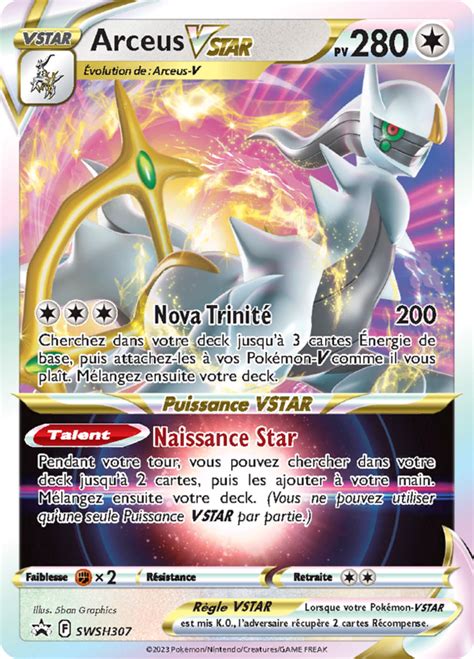 Arceus VSTAR Promo SWSH 307 Poképédia