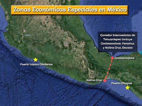 mapa conoce las zonas económicas especiales en méxico scoopnest