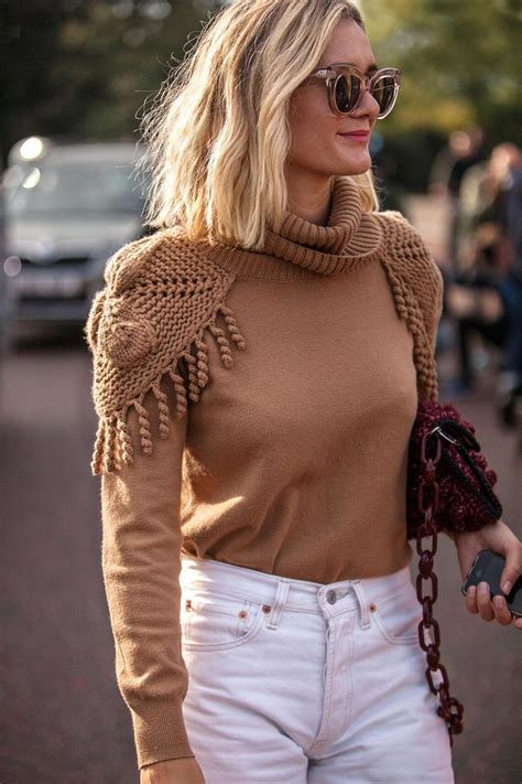 Knitwear Fashion Crochet Fashion Knitwear Street Style London Street