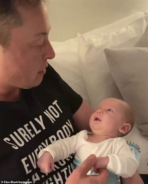 Elon Musk Shares Sweet Snap Of His And Grimes Baby Boy X A Xii