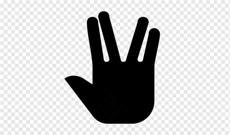 Spock Star Trek Vulcan Salute Gesture Others Hand Thumb Signal