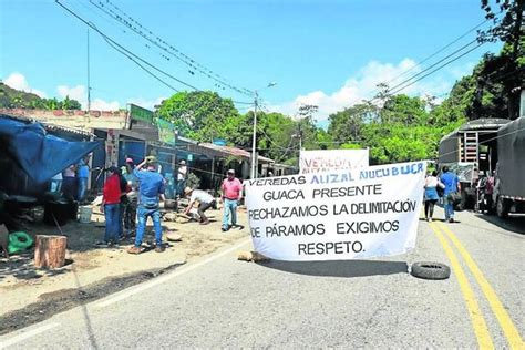 Se Levanta El Paro De Campesinos En Santander Infobae