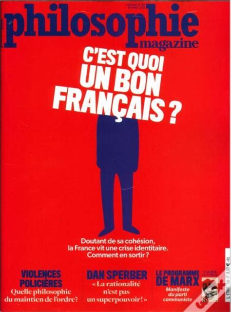 Philosophie Magazine N 156 C Est Quoi Un Bon Francais Fevrier