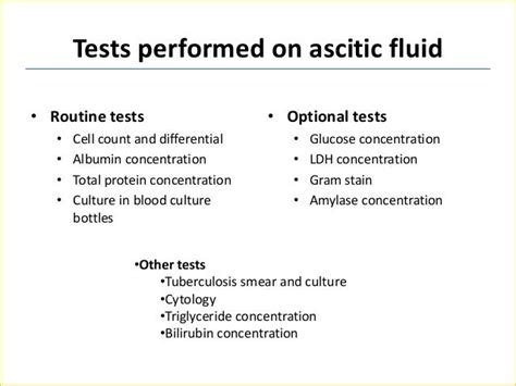 Ascitic fluid analysis